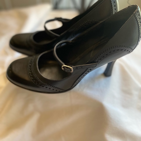 Nine West Shoes - Nine West Black Leather Heels
